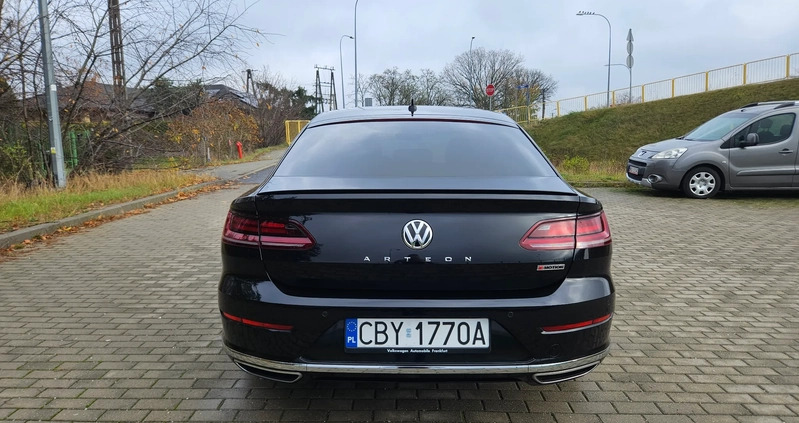 Volkswagen Arteon cena 128000 przebieg: 76400, rok produkcji 2018 z Bydgoszcz małe 254